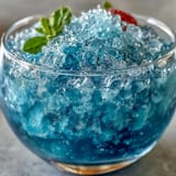 Blue Raspberry Lemonade Slushie
