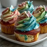 Spring Cupcakes Pastel Butterfly Buttercream