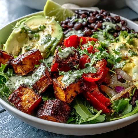Sweet Potato Black Bean Bowl