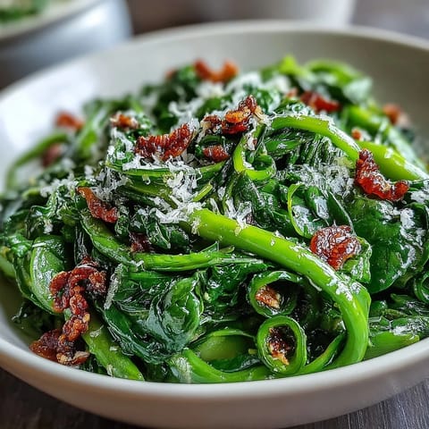 Crisp shaved asparagus and sweet peas tossed with arugula in a bright lemon dressing for a refreshing spring salad.