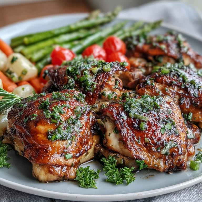 Easy Sheet Pan Chicken Dinner - colorful medley of chicken and fresh spring veggies roasted until golden, ideal for quick and healthy family meals.